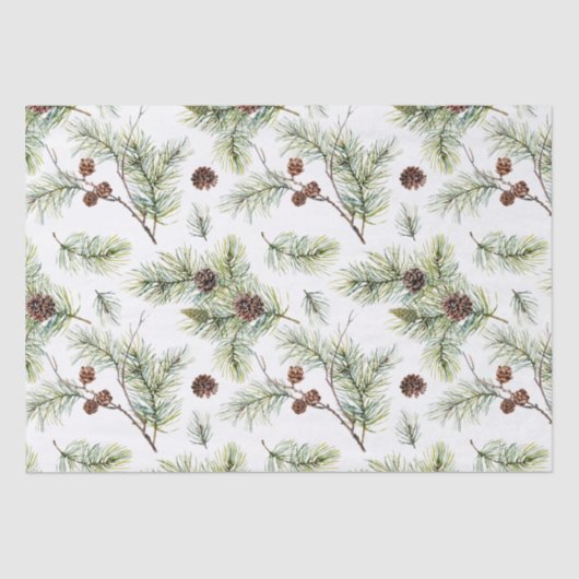 Rustikaler Wald-Urlaub im Wald Seidenpapier (Vorderseite)