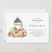 Rustikaler Wasserfall ernten Baby Sprinkle Einladung (Vorderseite)