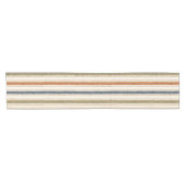 Rustikaler Wasserfarben-Gestreifter Tischläufer (Horizontal)
