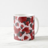 Rustikaler Wasserfarben-Wintertierdruck Kaffeetasse (VorderseiteRechts)