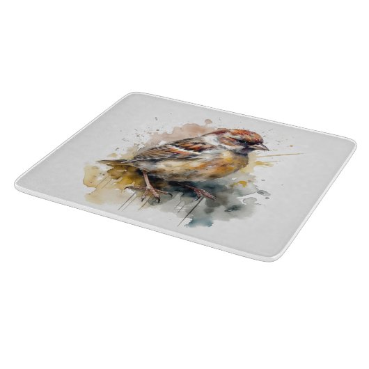 Rustikaler Wasserfarbenspark Schneidebrett (Ecke)