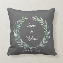 Rustikaler Watercolor verlässt Braut- und