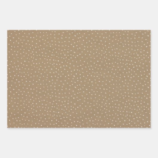 Rustikaler Weihnachtsbär Geschenkpapier Set (Vorderseite 3)