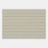 Rustikaler Weihnachtsbär Geschenkpapier Set (Vorderseite 2)