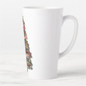 Rustikaler Weihnachtsbaum Milchtasse (Rechts)
