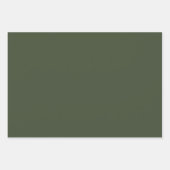 Rustikaler Weihnachtsbaumurlaub Geschenkpapier Set (Vorderseite 2)