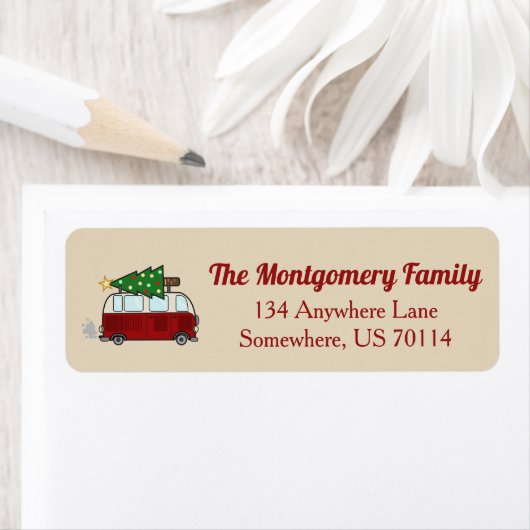 Rustikaler Weihnachtscamper | PERSONALISIERT (Insitu)