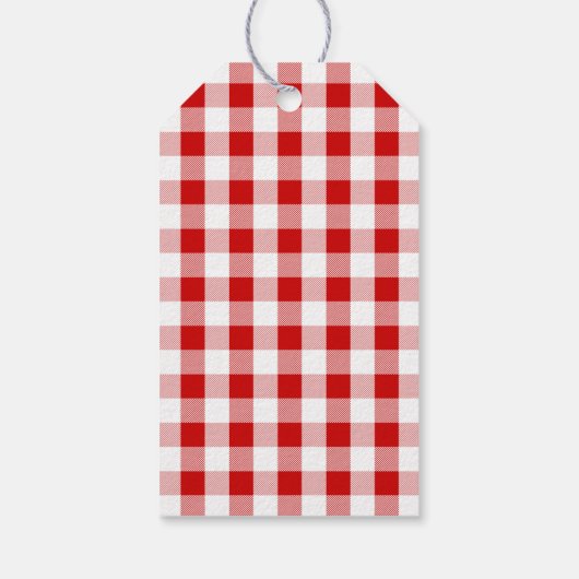 Rustikaler Weihnachtsfeiertag Geschenkanhänger (Rückseite)