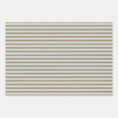 Rustikaler Weihnachtskraftschnee Polar Bär Geschenkpapier Set (Vorderseite 2)