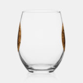 Rustikaler Weinkeller mit Degustationsraum Weinglas Ohne Stiel (Links)