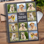 Rustikaler Welpen-Hund-Journal-FotoCollage Planer<br><div class="desc">Individueller Begleiter Foto Collage Kalender Planer für Ihren besten Freund. Behalt alle Termine, ob Tierarztbesuche, Welpenspiele, Hundepflege oder alle organisierten Trainings, jedes Haustier verdient einen personalisierten Foto-Planer ! Unser Hund-Foto-Planer hat 11 Fotos, um zu personalisieren, Namen und Text. Design ist vorne und hinten. Ideal für Hundeliebhaber, Hundeliebhaber, Katzen-Liebhaber und Liebhaber...</div>