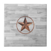 Rustikaler Western-Art-Stern Fliese (Vorderseite)