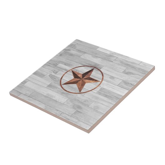 Rustikaler Western-Art-Stern Fliese (Seite)