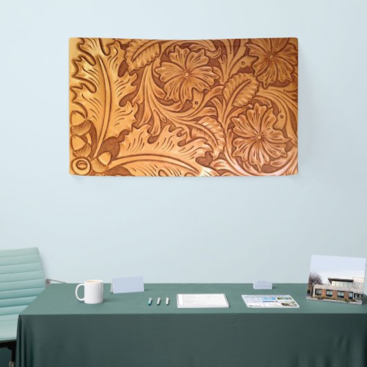 Rustikaler Western Banner (Messeveranstaltung)