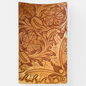 Rustikaler Western Banner (Vertikal)