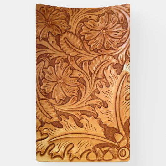 Rustikaler Western Banner (Vertikal)