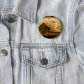 rustikaler Western Bauernhof Alte Scheune Button (Beispiel)