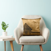 rustikaler Western Bauernhof Alte Scheune Kissen (Stuhl )