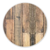 Rustikaler Western Bauernhof Braunwald Keramikknauf (Vorderseite)