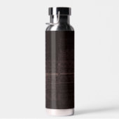 Rustikaler Western Braun Beige Alte Bullschädel Mo Trinkflasche (Rechts)