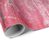 Rustikaler Western Bull Skull Pink Gelbe Sonnenblu Geschenkpapier (Rolleneckpunkt)