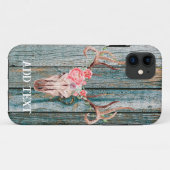 Rustikaler Western Case-Mate iPhone Hülle (Rückseite (Horizontal))