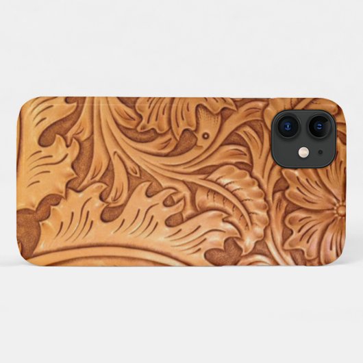 Rustikaler Western Case-Mate iPhone Hülle (Rückseite (Horizontal))