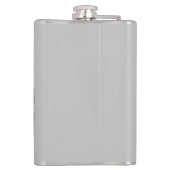 Rustikaler Western Cowboy Cool Maskuline Kunst Flachmann (Rückseite)