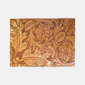 rustikaler Western Cowboy mit handgearbeiteten Led Fleecedecke (Vorderseite (Horizontal))