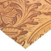 rustikaler Western Cowboy mit handgearbeiteten Led Kurzer Tischläufer (Ecke)