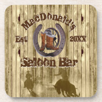 Rustikaler Western Cowboy-Salon Bar