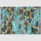 Rustikaler Western Cowgirl Chic Animal Pattern Seidenpapier (Vorderseite)