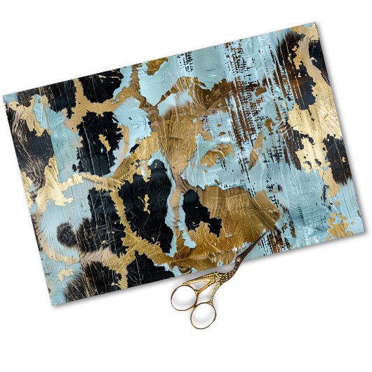 Rustikaler Western Cowgirl Chic Seidenpapier