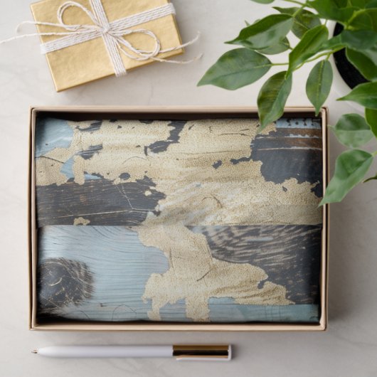 Rustikaler Western Cowgirl Chic Seidenpapier (Geschenk)