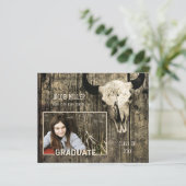 Rustikaler Western des Landbudgets Bulle Cow Skull (Stehend Vorderseite)