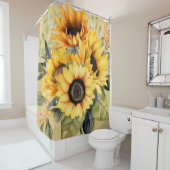 Rustikaler Western Duschvorhang (Beispiel)