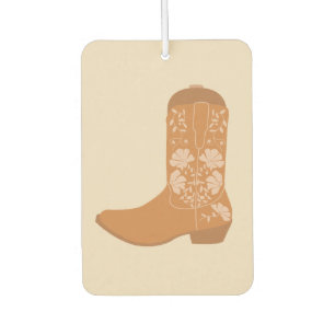 Rustikaler Western Earth Tone Country Cowboy Boots Autolufterfrischer