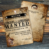 Rustikaler Western Einladung zum Geburtstag