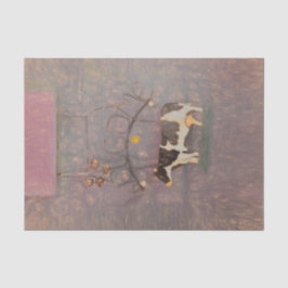 Rustikaler Western Farm Rosa Decoupage Seidenpapier