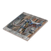 Rustikaler Western Fliese (Seite)