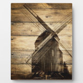 rustikaler Western Fotoplatte (Vorderseite)