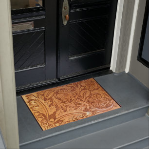 Rustikaler Western Fußmatte