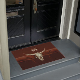 Rustikaler Western Fußmatte