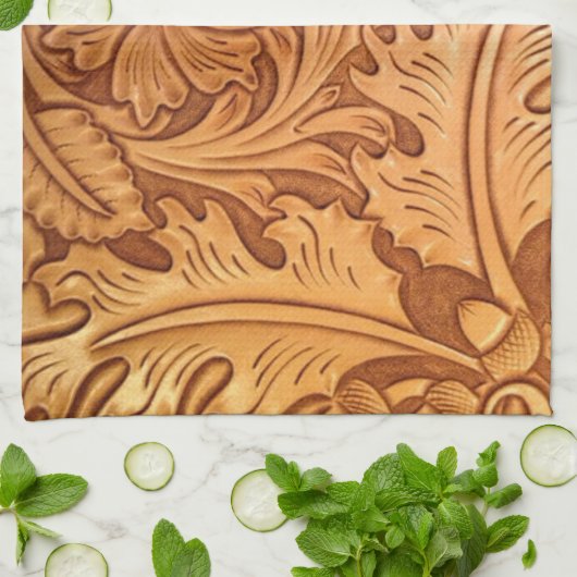 Rustikaler Western Geschirrtuch (Gefaltet)