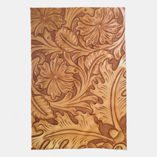 Rustikaler Western Geschirrtuch (Vertikal)