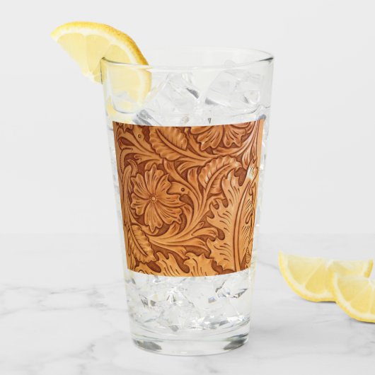 Rustikaler Western Glas (Vorderseite Ice)