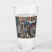 Rustikaler Western Glas (Rückseite)