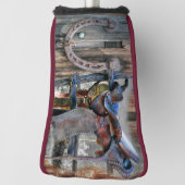 Rustikaler Western Golf Headcover (Rotieren 90)