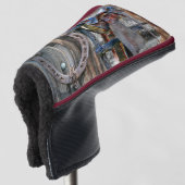 Rustikaler Western Golf Headcover (3/4 Vorderseite)