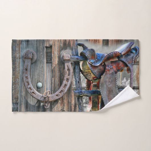 Rustikaler Western Handtuch (Handtuch)